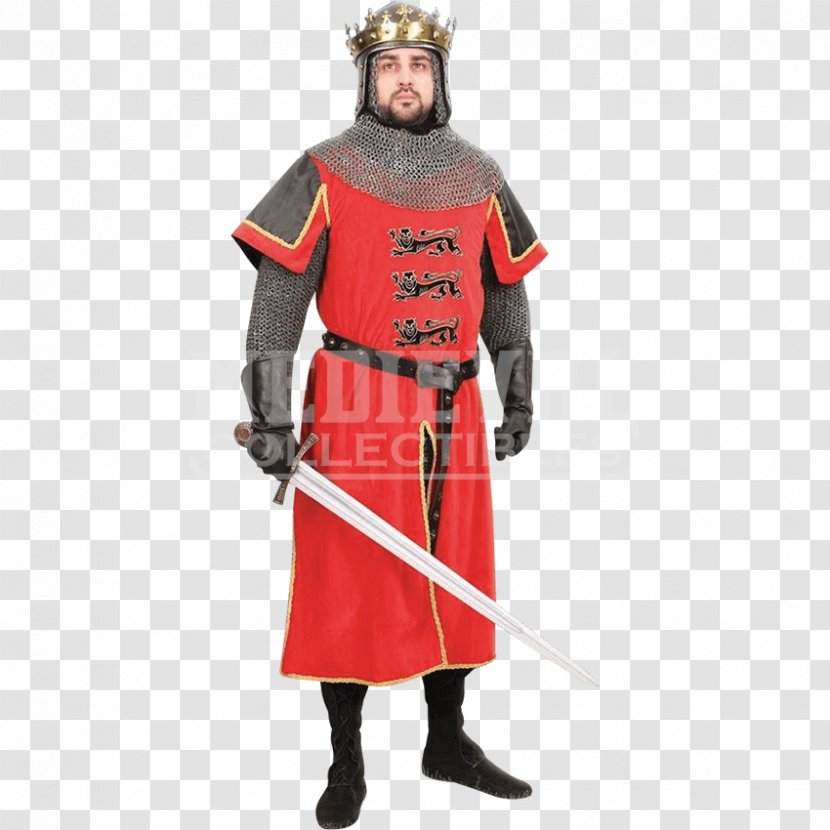 Robe Tunic Velvet Clothing Knight - English Medieval Transparent PNG