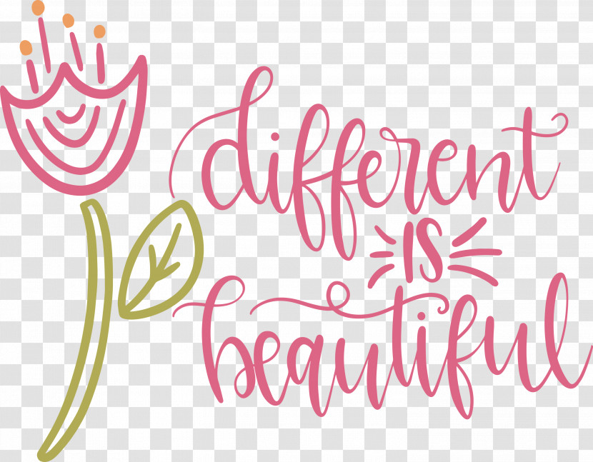 Different Is Beautiful Womens Day Transparent PNG