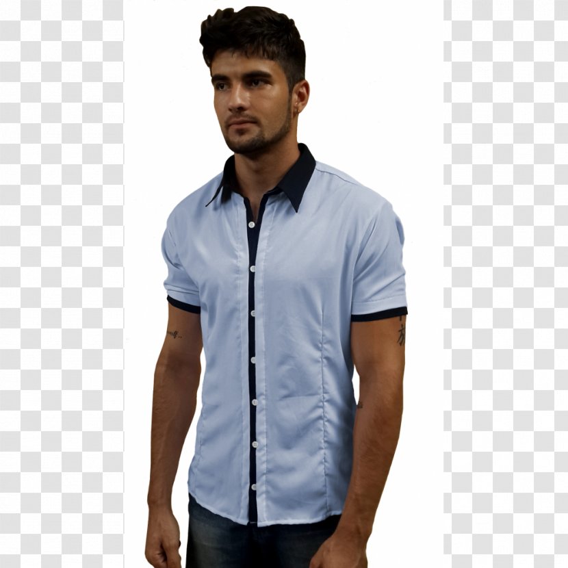 T-shirt Dress Shirt Sleeve Polo - Pocket Transparent PNG