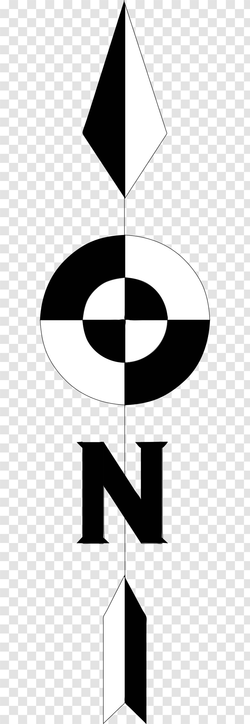 North Arrow Clip Art - Symbol - Compass Transparent PNG