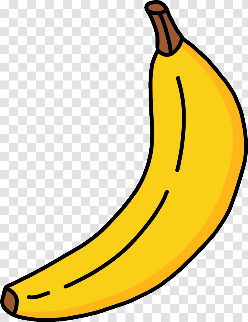 Drawing Of Family - Cartoon - Food Saba Banana Transparent PNG
