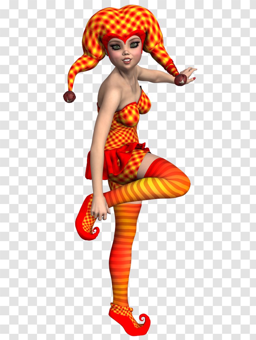 Clown Costume Cartoon Legendary Creature Transparent PNG