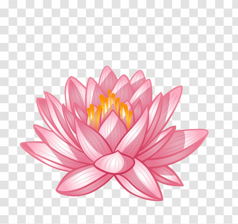 Poster Spa Royalty-free - Lotus Family - Vector Pink Chinese Flower Transparent PNG