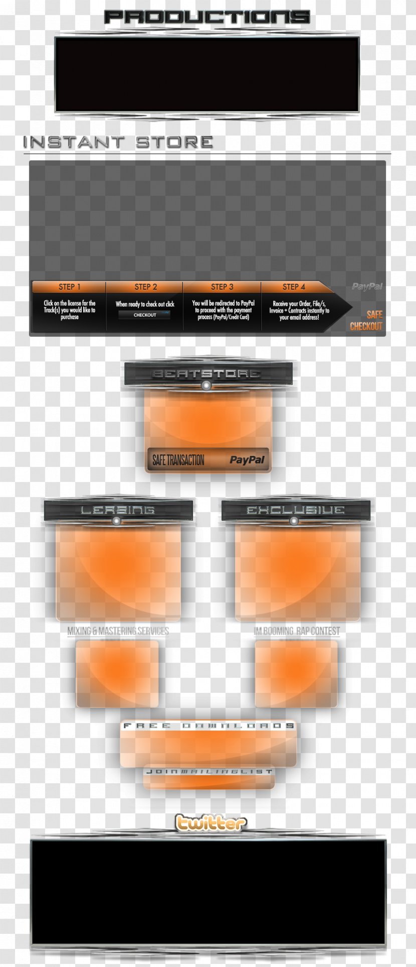 Brand Font - Orange - Design Transparent PNG