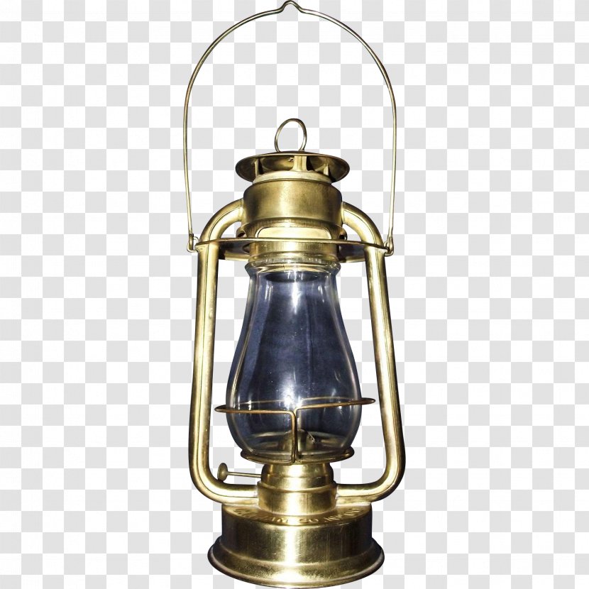 Lantern Lighting Brass Kerosene Antique - Hand Transparent PNG