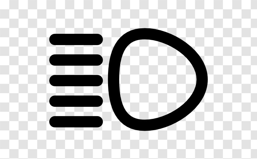Car Light Symbol Headlamp - Cars Transparent PNG
