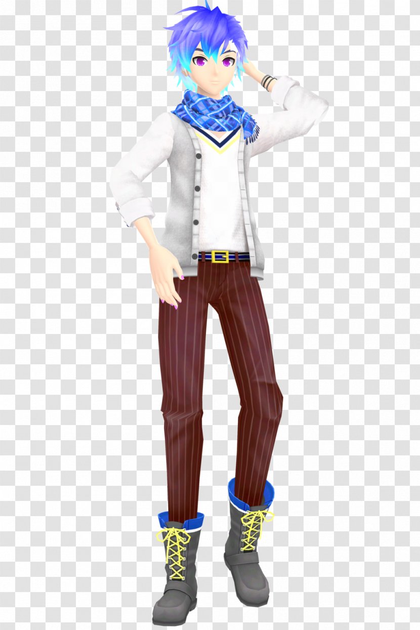 Kaito Costume Holiday MikuMikuDance Character - Cartoon - Heart Transparent PNG