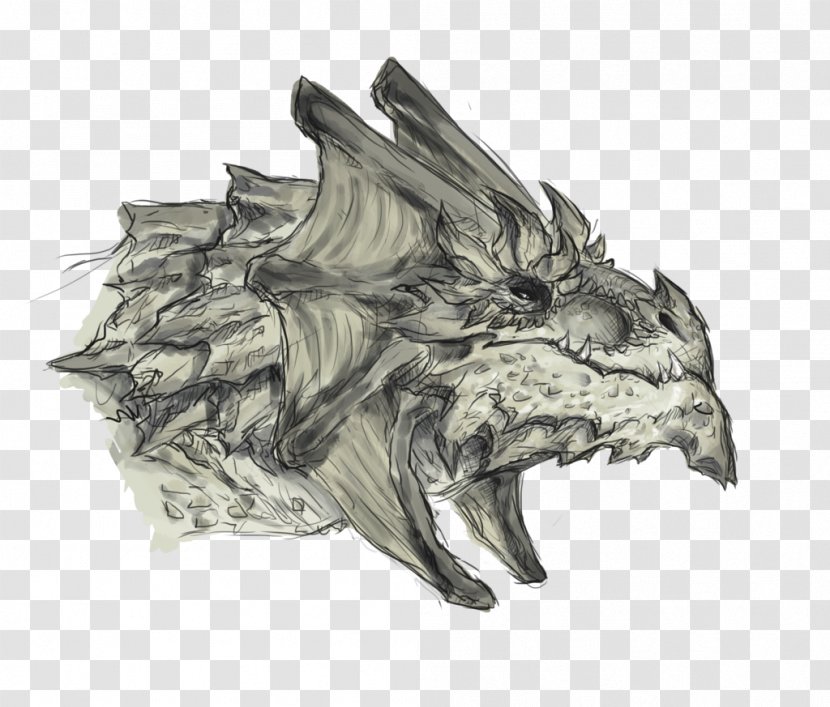 Drawing Dragon /m/02csf Sketch - Fictional Character - Warlords Transparent PNG