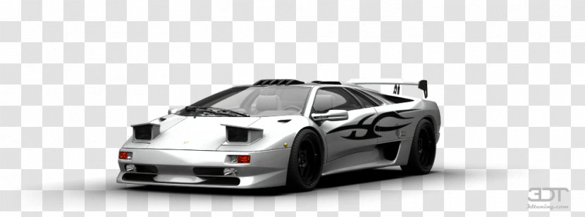 Lamborghini Diablo Car Murciélago Automotive Design - Supercar Transparent PNG