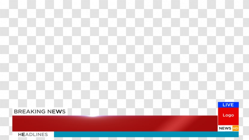 Television Lower Third Breaking News - Animation Transparent PNG