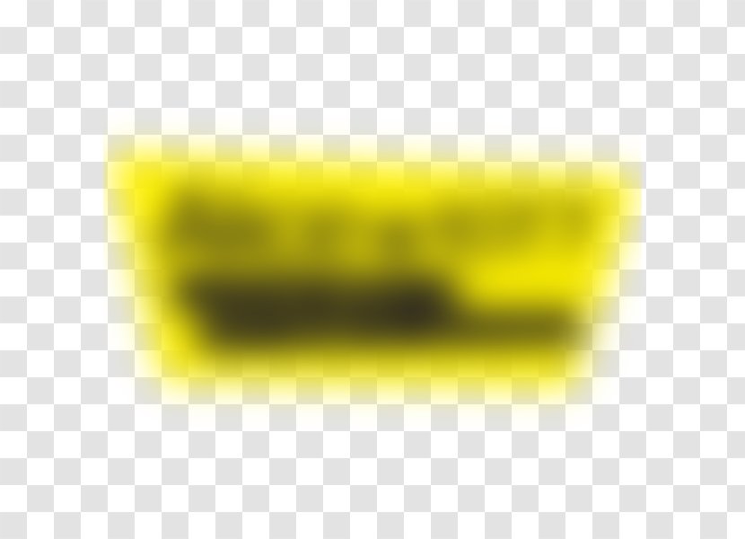 Line Font - Yellow Transparent PNG