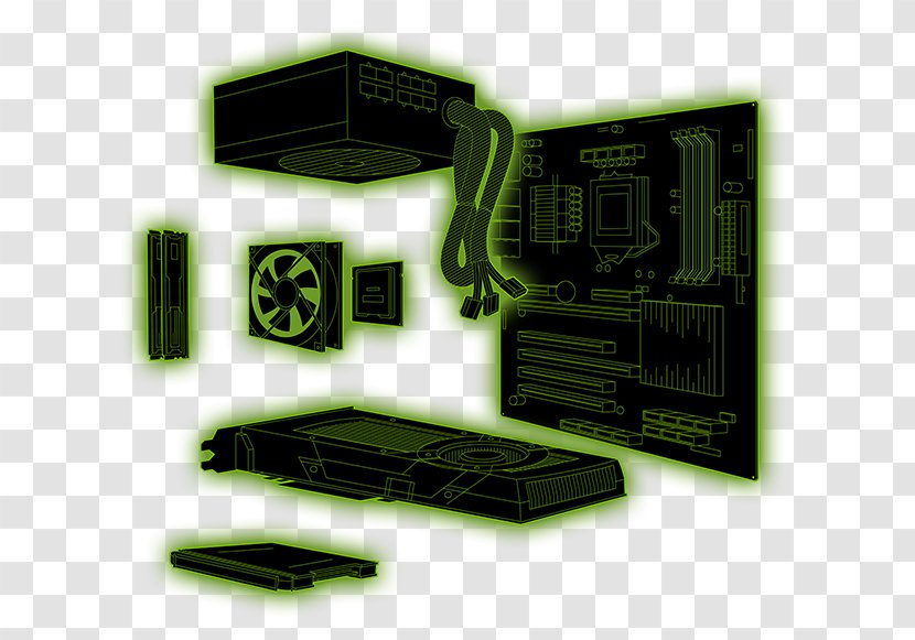 Laptop Intel Power Supply Unit Computer Cases & Housings Gaming - Wires Transparent PNG