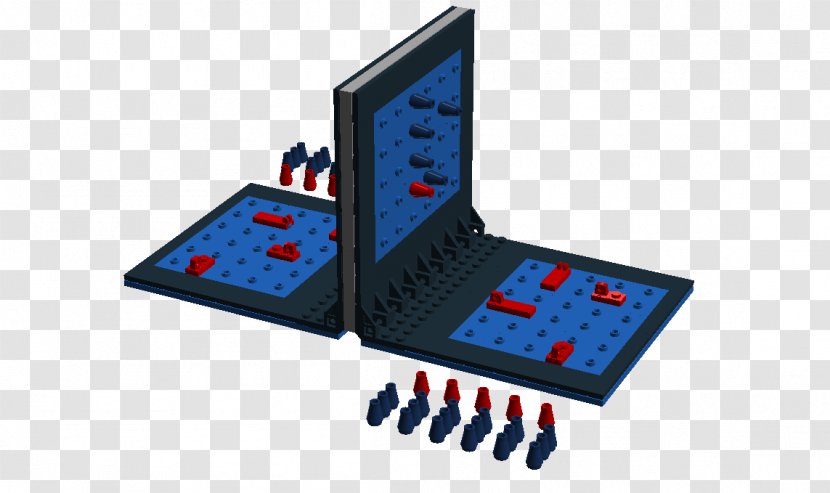 Battleship Paper-and-pencil Game LEGO Board - Electronic Component Transparent PNG