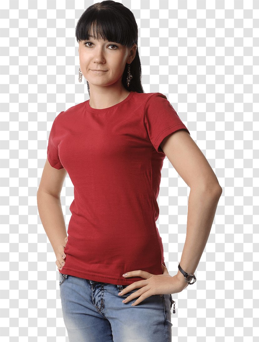 T-shirt Polo Shirt Sleeve - Watercolor - Women Image Transparent PNG
