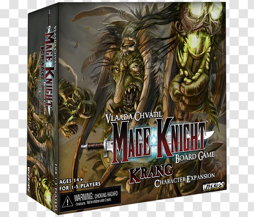 Wizkids Mage Knight Krang Ticket To Ride Board Game Transparent PNG