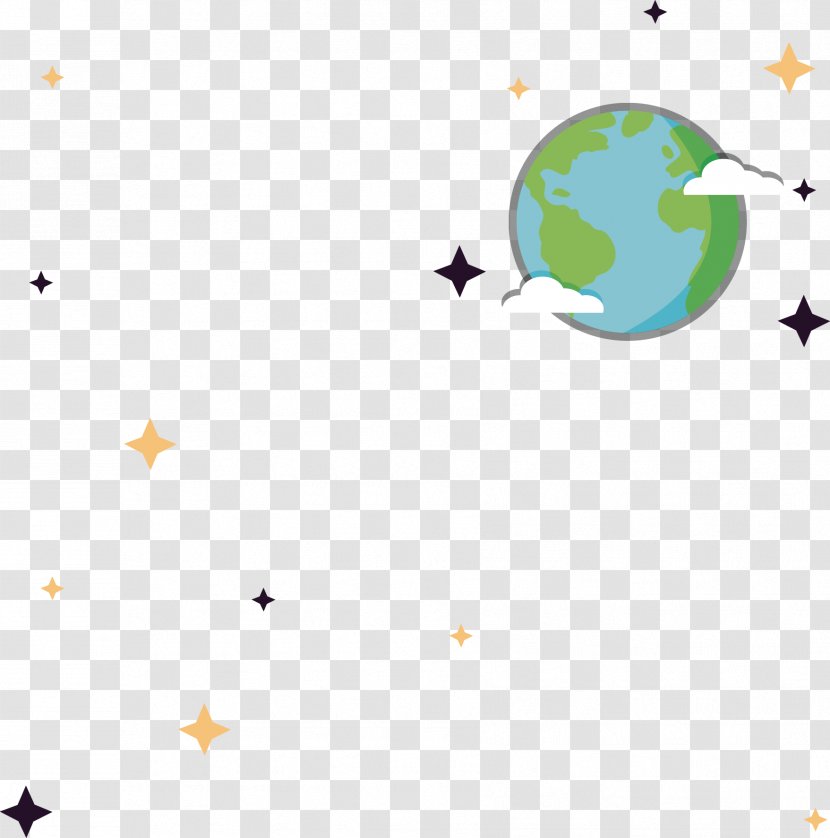 Astronaut Euclidean Vector Outer Space - Yellow - Star Transparent PNG