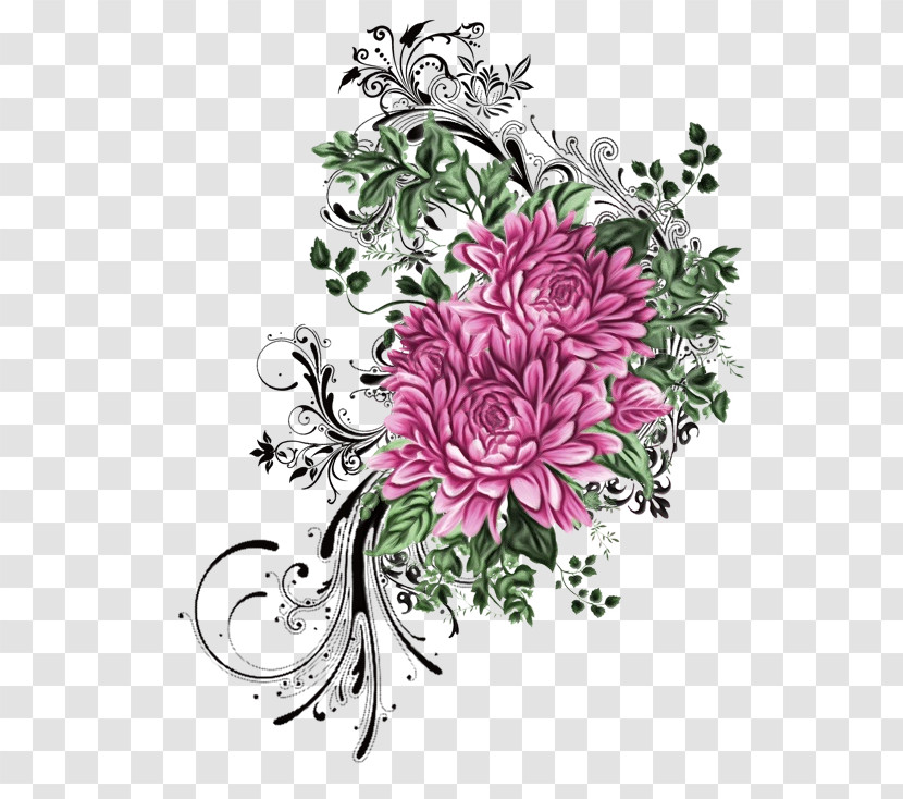 Floral Design Transparent PNG