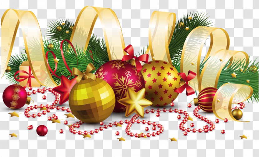 Christmas Decoration Ornament New Year Clip Art - Holiday Transparent PNG