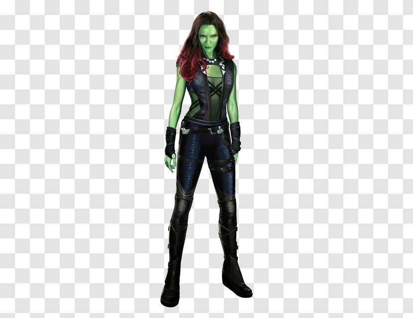 Gamora Star-Lord Rocket Raccoon Groot Nebula - Halloween Costume - Daniel Bryan Transparent PNG