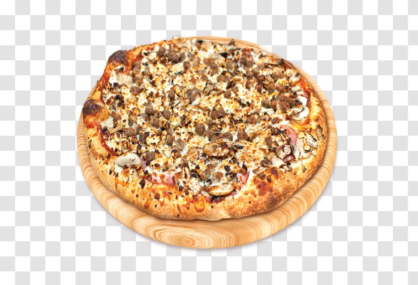 California-style Pizza Sicilian Hawaiian Chicago-style - American Food Transparent PNG
