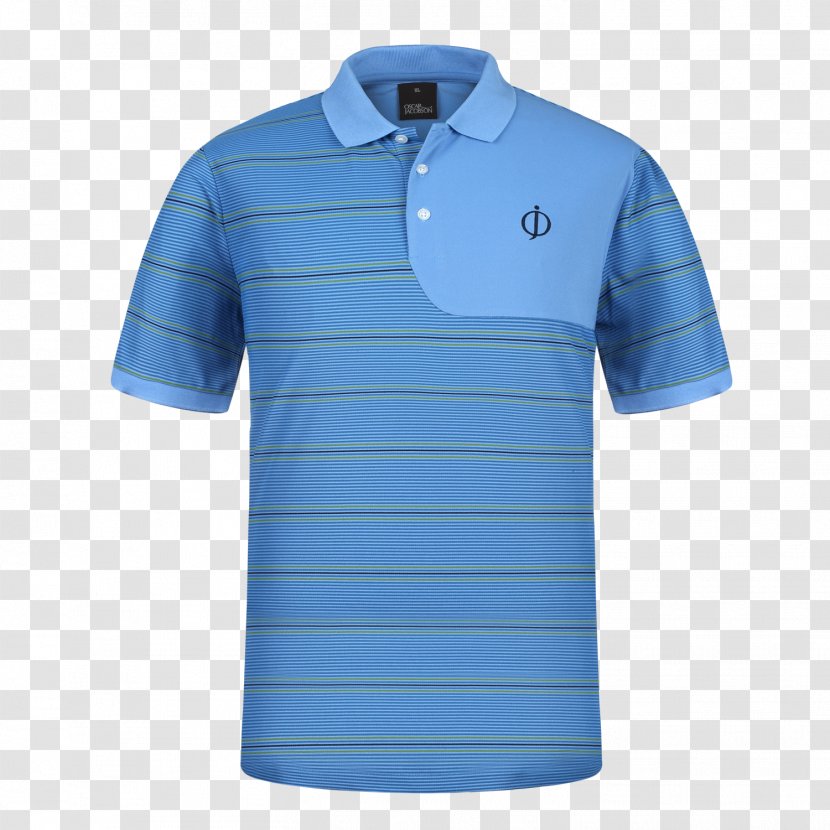 Polo Shirt T-shirt Boyshorts Clothing - Electric Blue Transparent PNG