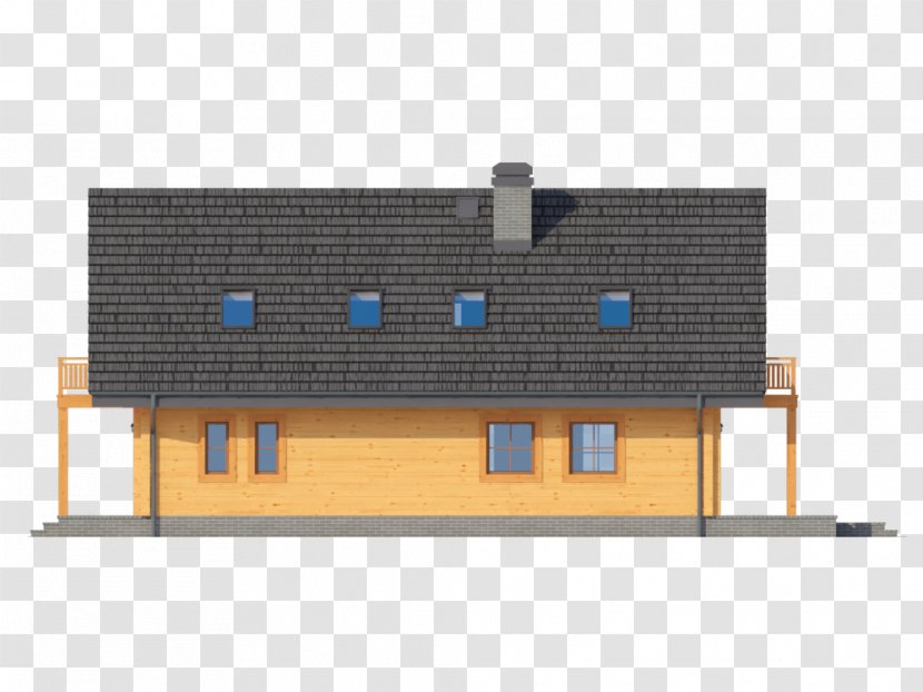 Facade Roof Angle - House - Design Transparent PNG