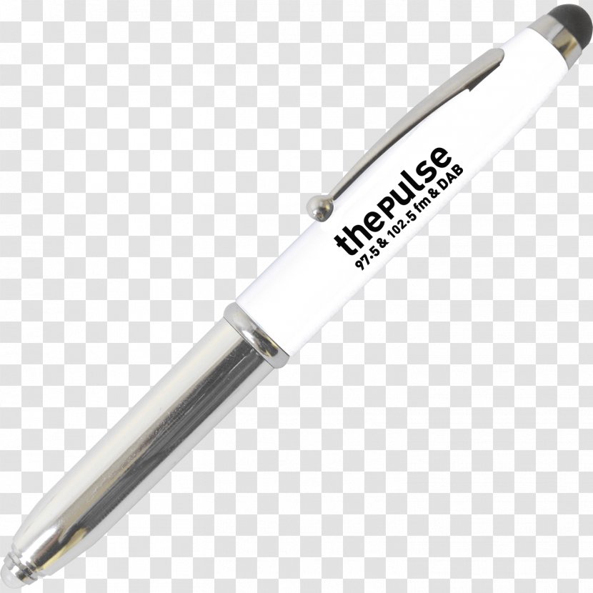 Ballpoint Pen Stylus Promotional Merchandise - Steel Transparent PNG