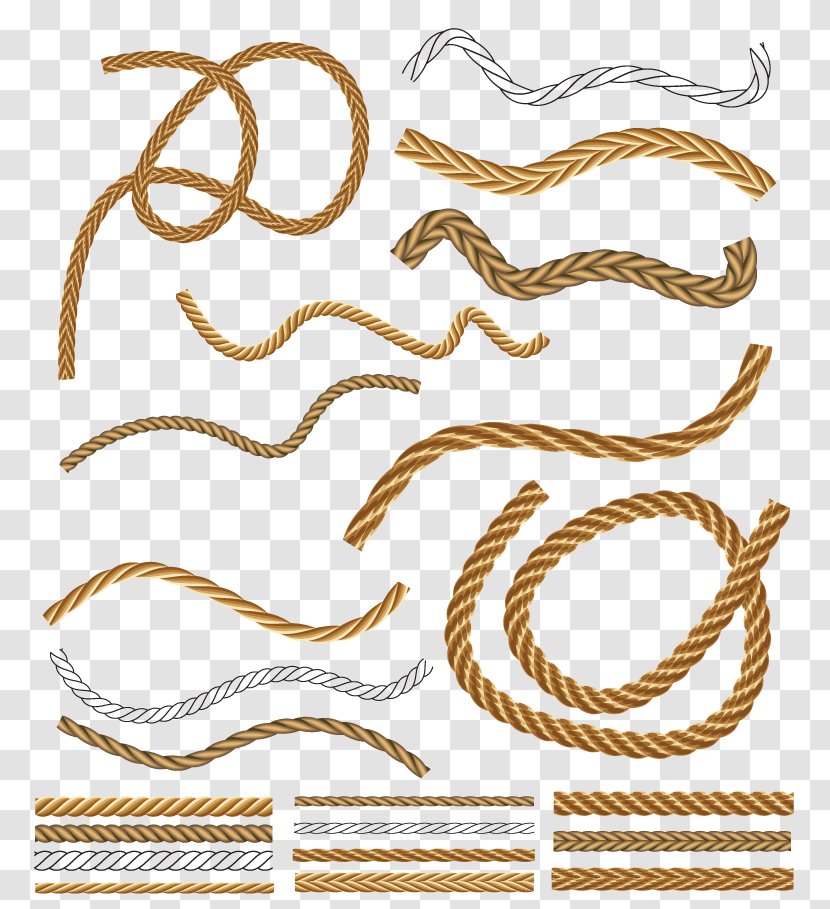 Rope Drawing Royalty-free Illustration - Vector Transparent PNG