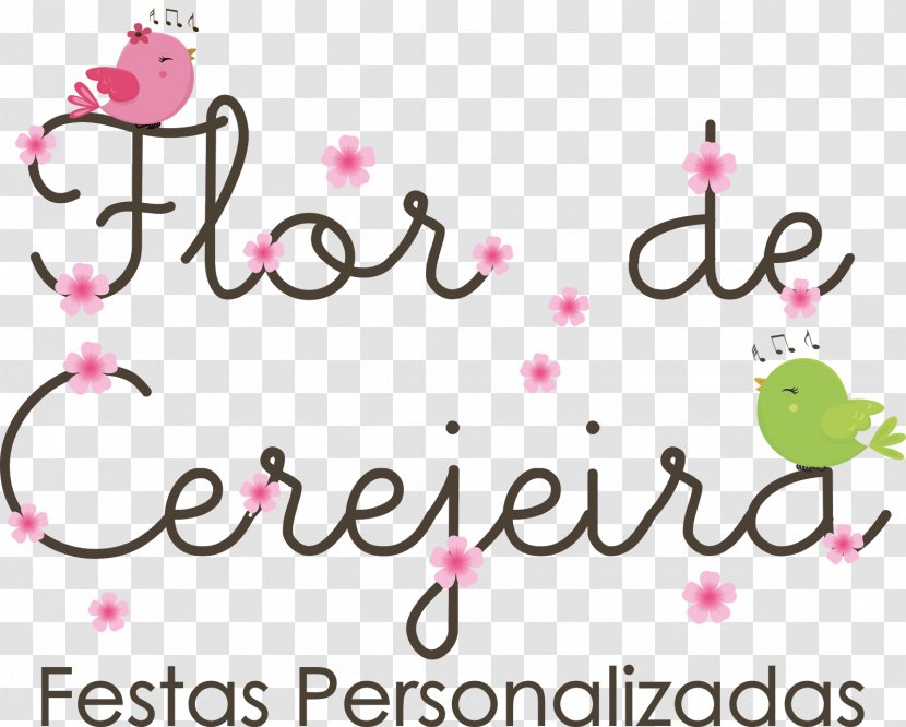 Cherry Blossom Cerasus Flower Party Petal - Love - Flor De Cerejeira Transparent PNG