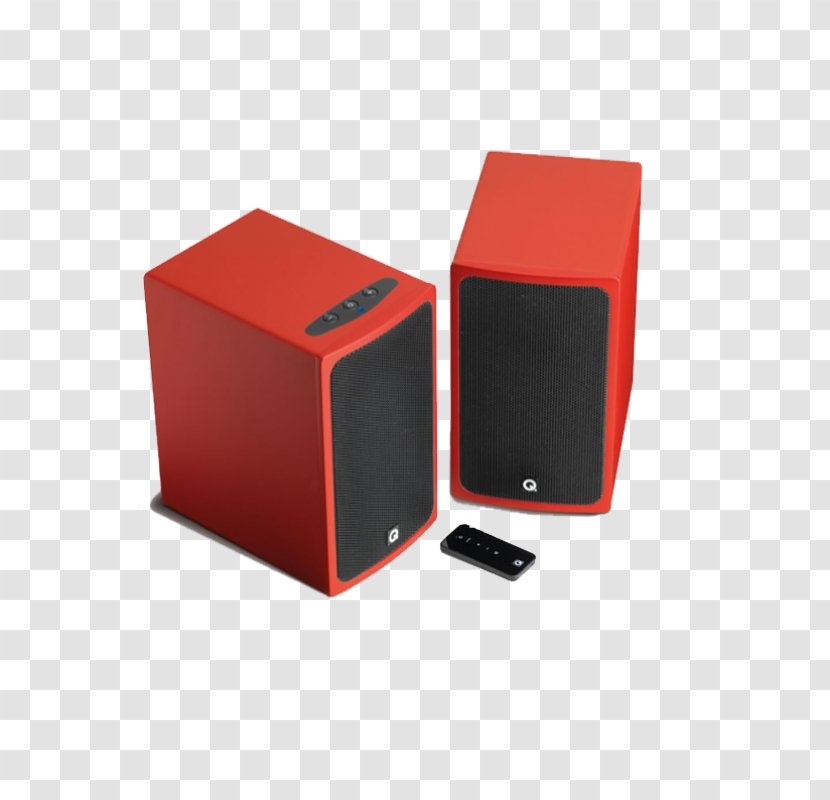Loudspeaker Q Acoustics BT3 Wireless Speaker Powered Speakers Bookshelf - Sound - Bluetooth Transparent PNG