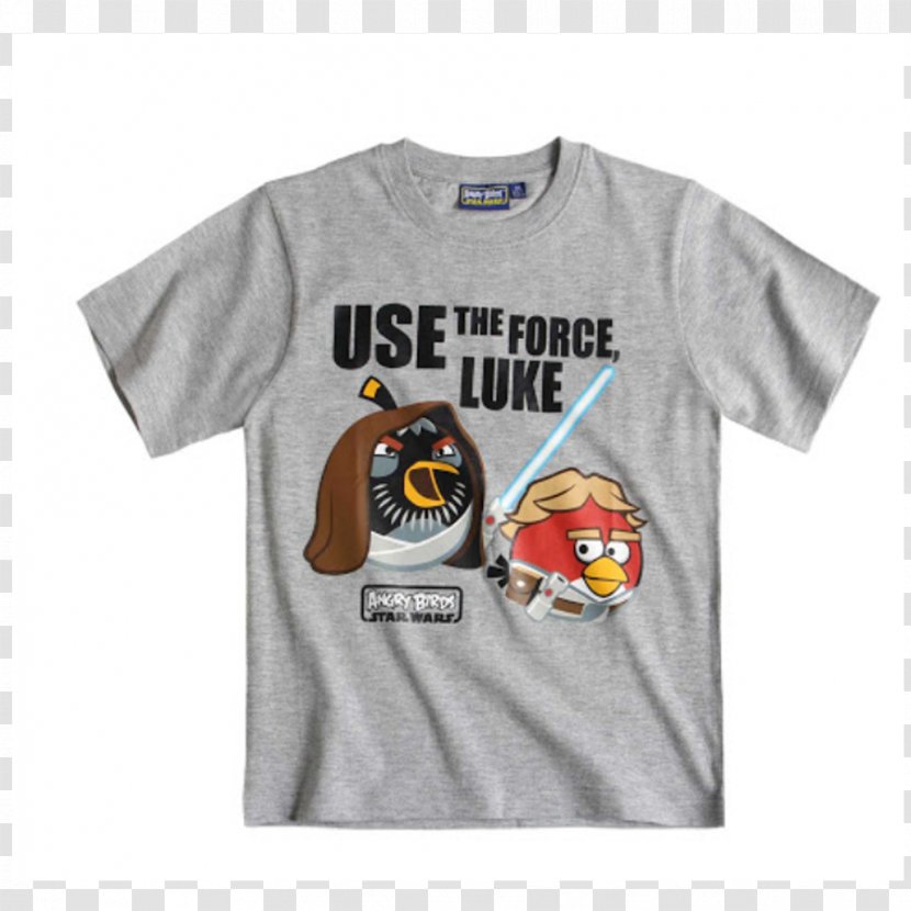 Angry Birds Star Wars T-shirt Clothing Red - Sleeve Transparent PNG