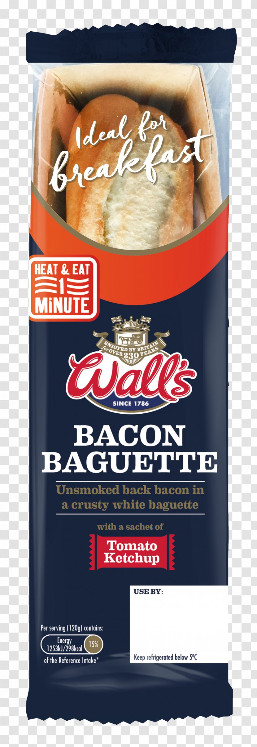 Baguette Bacon Muffin Breakfast Roll Transparent PNG