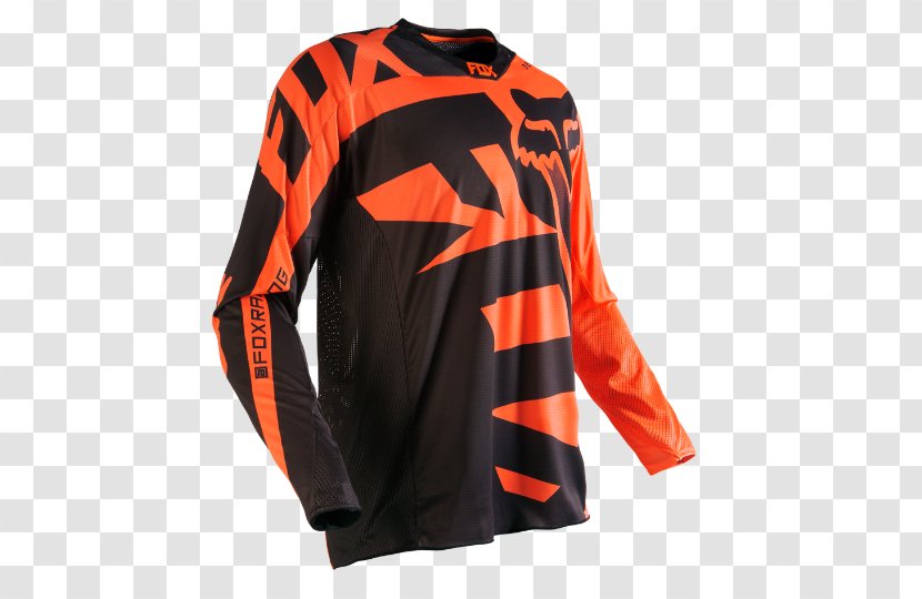 T-shirt Fox Racing Clothing Motocross - Motorcycle Trials Transparent PNG