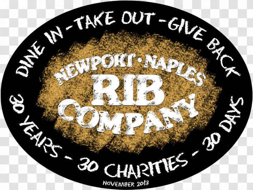 Newport Rib Company Naples Barbecue Ribs - Logo Transparent PNG