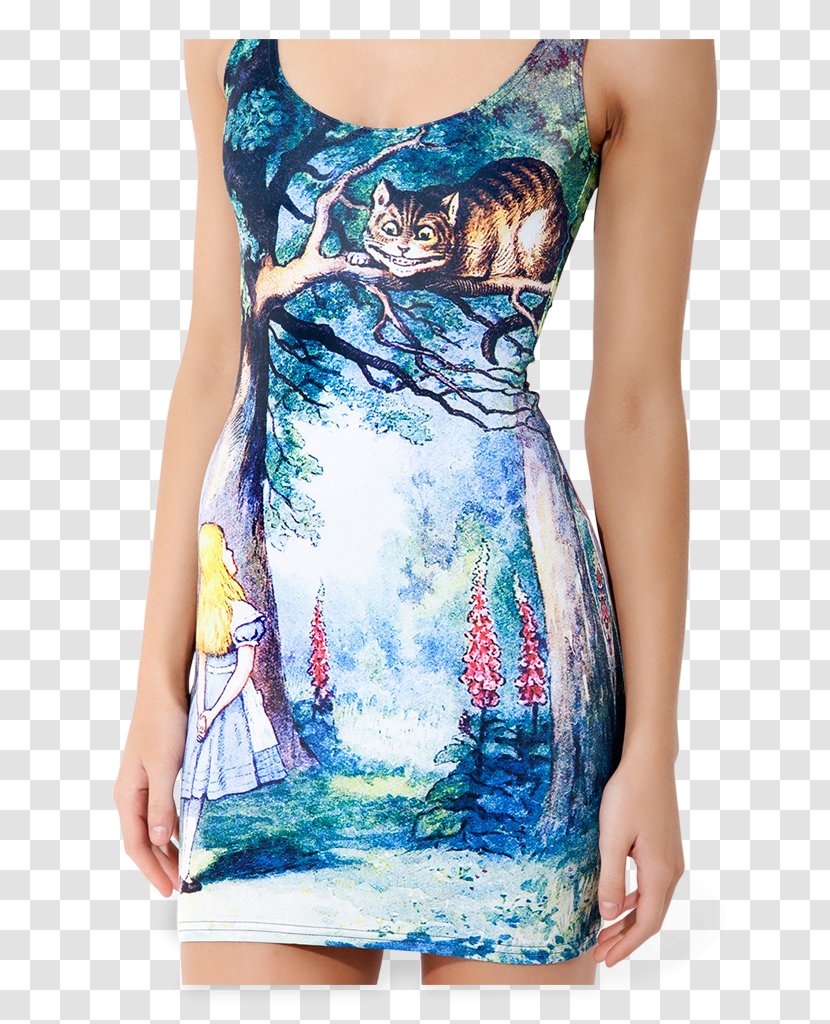 Cheshire Cat Dress Clothing Skirt Sleeve Transparent PNG