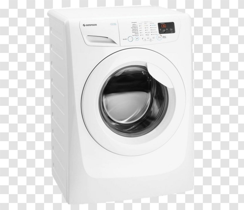 Washing Machines Laundry Home Appliance Simpson Ezi Sensor SWF12743 - Dishwasher Repairman Transparent PNG