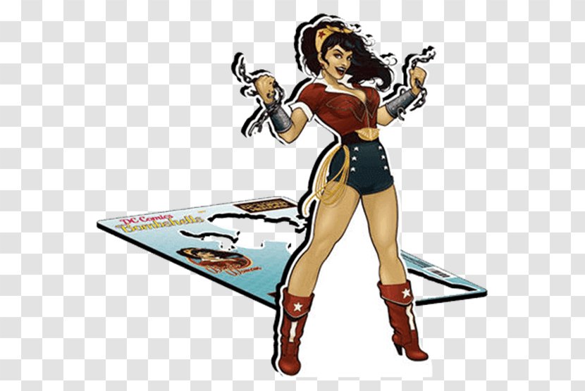 Wonder Woman Harley Quinn Superman DC Comics Bombshells - Flower Transparent PNG
