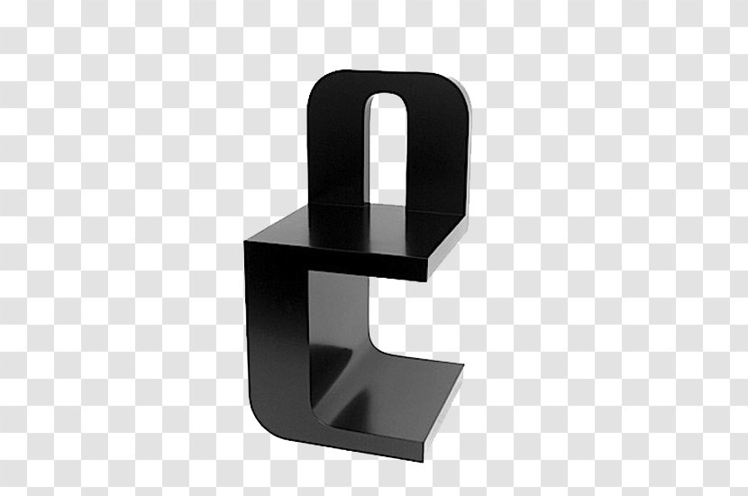 Chair Alphabet Letter G - Stool - Simple Black English Transparent PNG