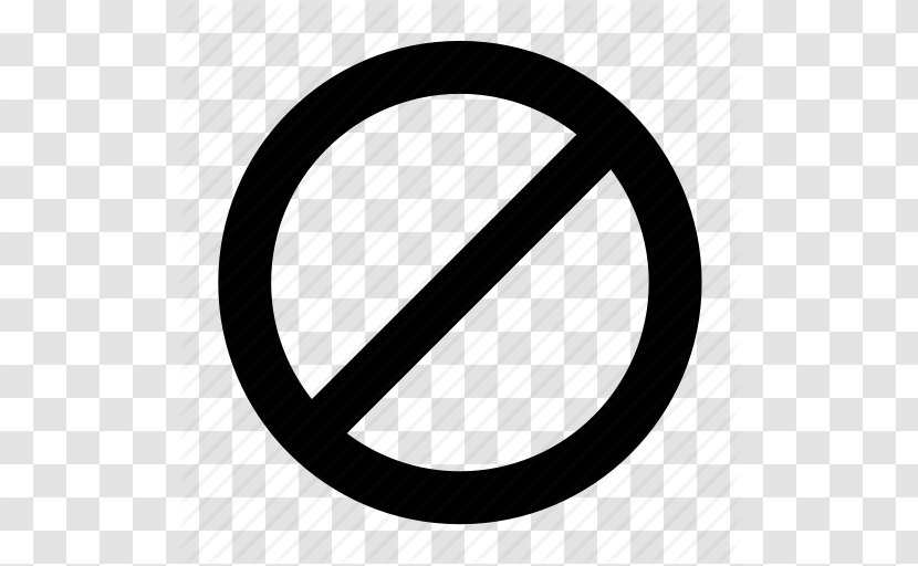 Symbol Sign - Smoking Ban - Black Stop Icon Transparent PNG