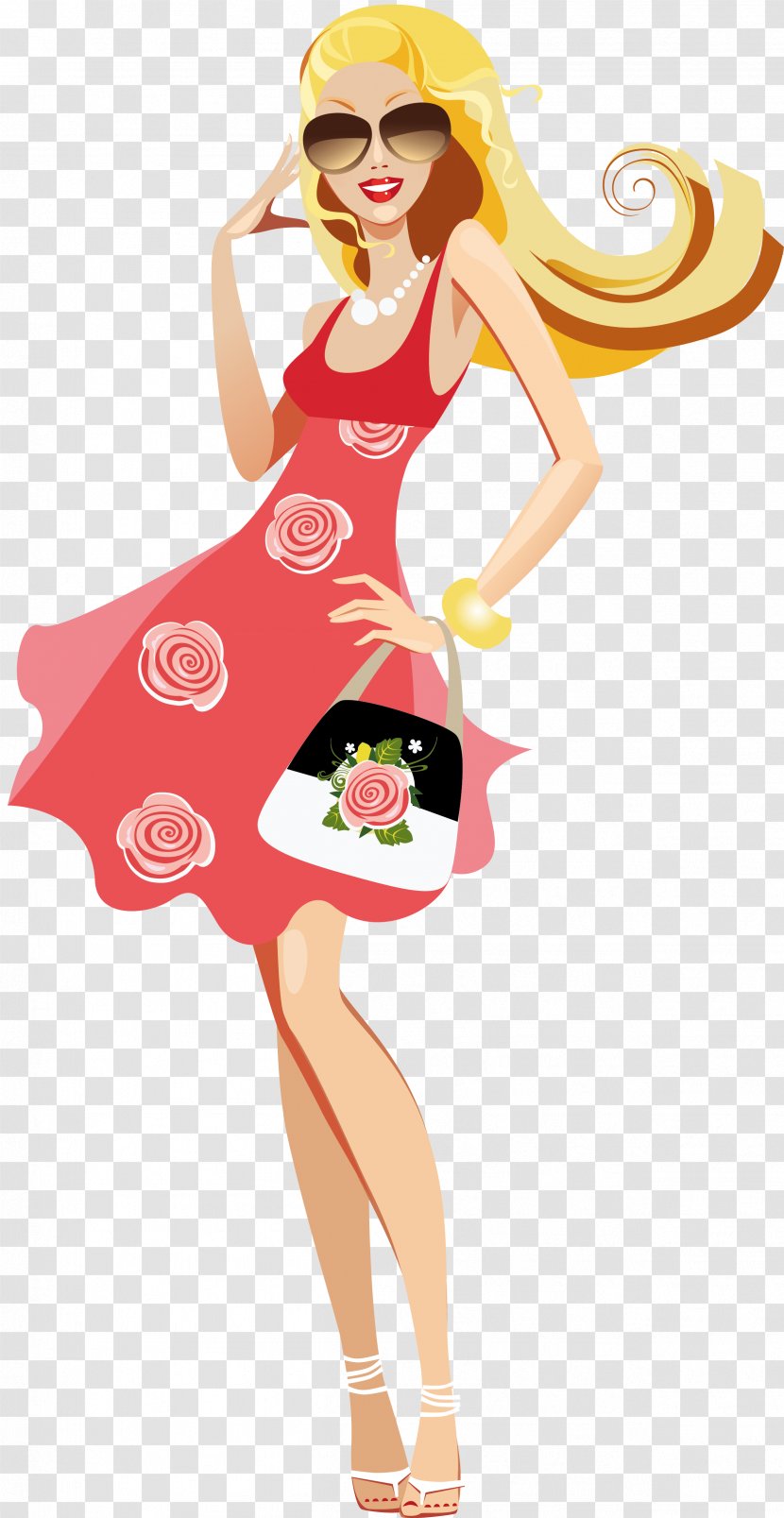 Fashion Cartoon - Silhouette - Design Transparent PNG