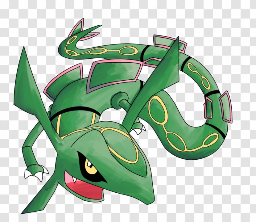 Pokémon Emerald Rayquaza Character - Shining Time Station Transparent PNG
