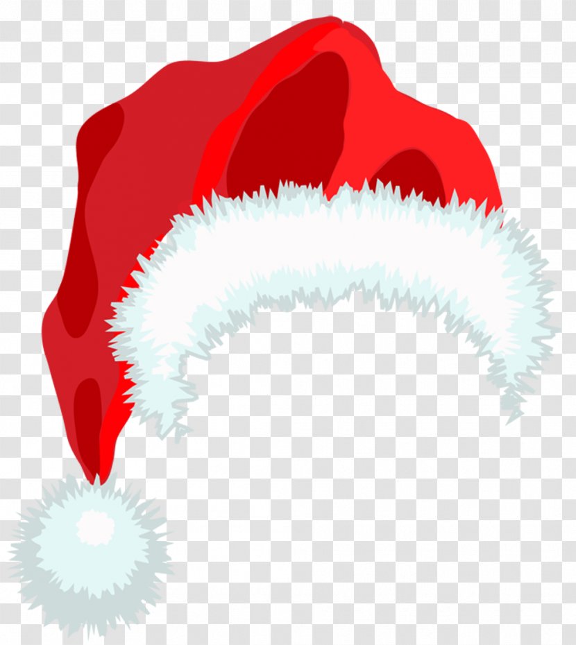 Santa Claus Hat Christmas Clip Art - Fictional Character - Clipart Transparent PNG