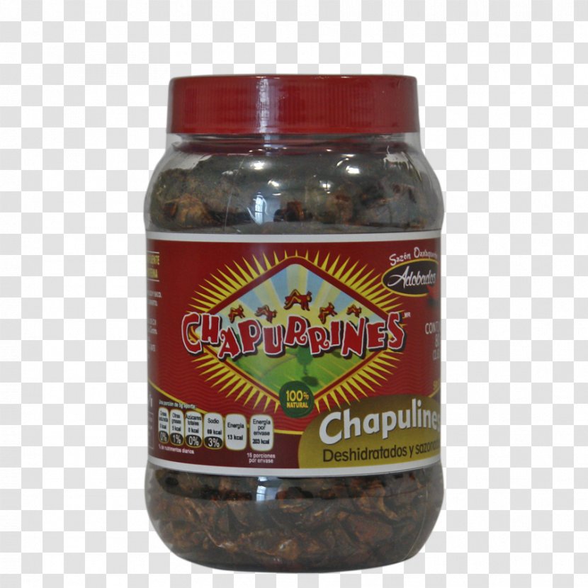 Chapulines Salsa Chile De árbol Chili Pepper Garlic - Ingredient Transparent PNG
