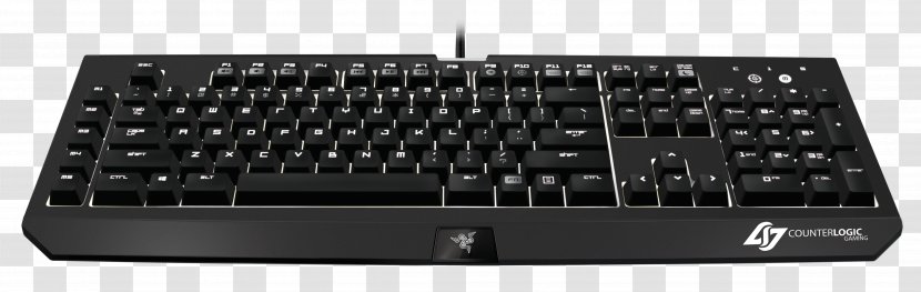 Computer Keyboard Gaming Keypad Razer Inc. Electrical Switches - Input Device Transparent PNG