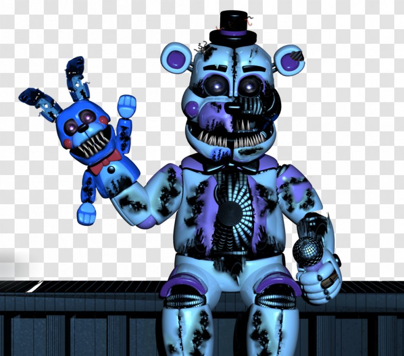 Five Nights At Freddy's: Sister Location Freddy's 4 Jump Scare - Funtime Freddy Transparent PNG