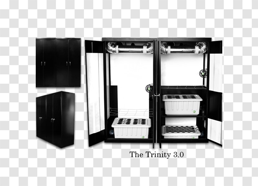 Grow Box Hydroponics SuperCloset Cabinetry - Closet Transparent PNG