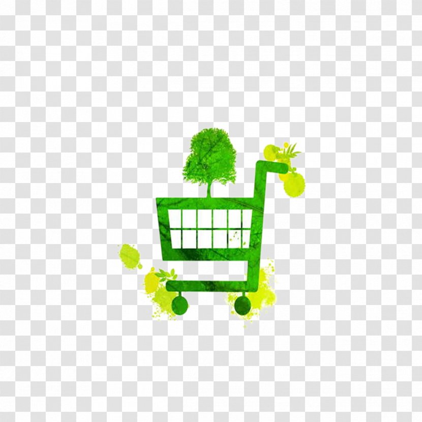 Shopping Cart Icon - Design - Green Transparent PNG