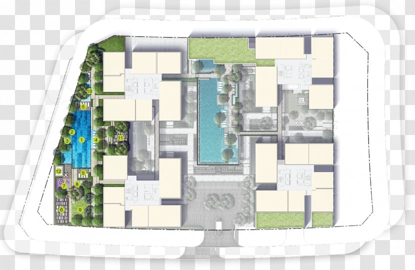 Tháp Empire City Thủ Thiêm New Urban Area Project - Smart Transparent PNG