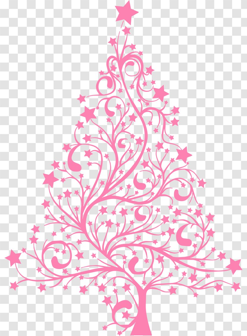 Christmas Tree Drawing Ornament Clip Art - Fir Transparent PNG