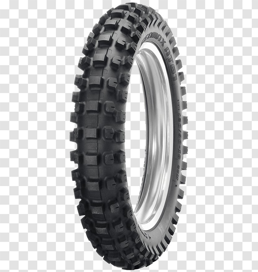 Dunlop Tyres Off-road Tire Motorcycle Tires - Auto Part Transparent PNG